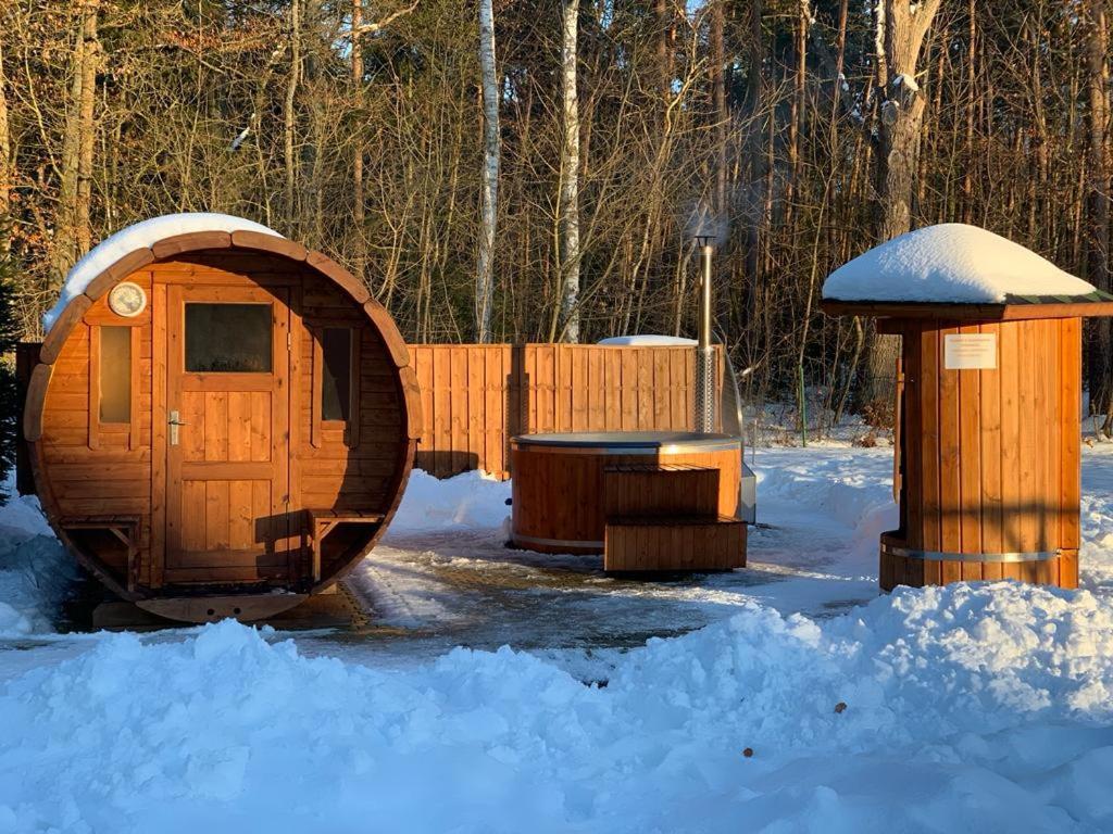 Apartamenty Gajówka- sauna jacuzzi, rowery, plac zabaw Stegna  Exterior foto